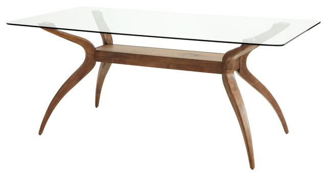 Islington Hevea Wood Dining Table, Rectangle