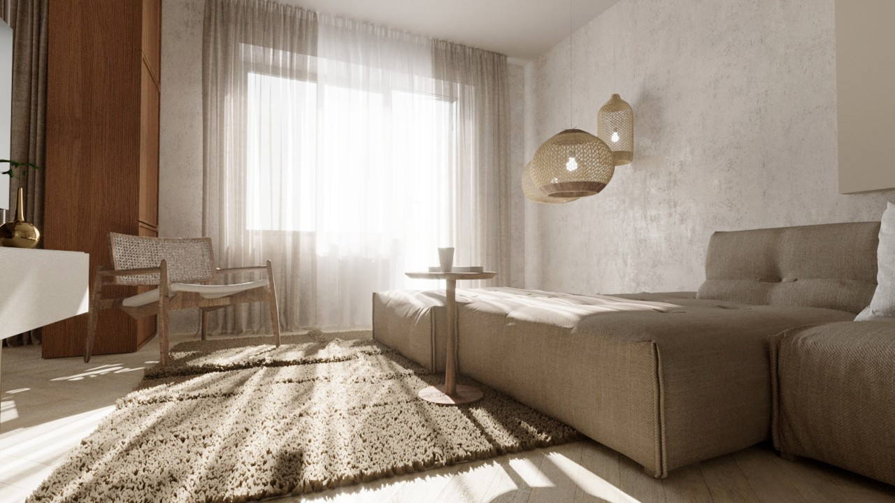 Квартира с нотами аутентичности