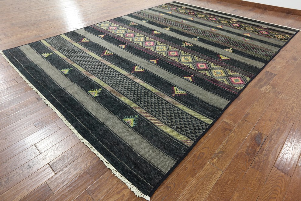 Southwest Design 10x14 Moroccan Rug, P6109, 10'0"x14'1" Southwestern Area Rugs by