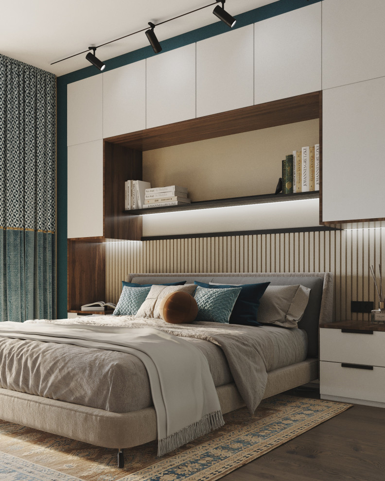 Квартира в ЖК Резиденции Архитекторов для молодой пары с двумя котами, 63 кв.м.