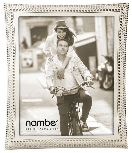Nambé Beaded Frame Contemporary Picture Frames by nambe Houzz