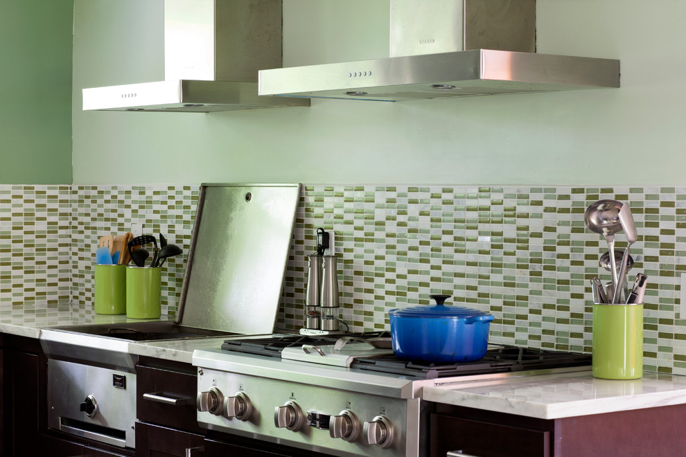 Transitional kitchen photo in DC Metro