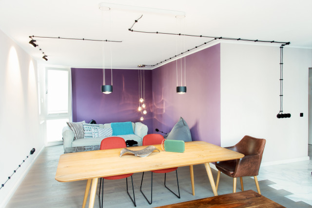 ZIT6 - Wohnungsumbau in M&uuml;nchen Schwabing traditional-living-room