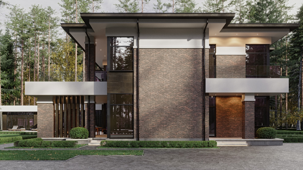 Проект загородного дома в ДНП Витязь