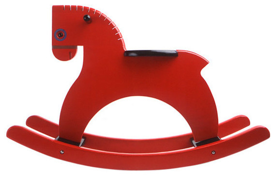 Playsam Rocking Horse, Red