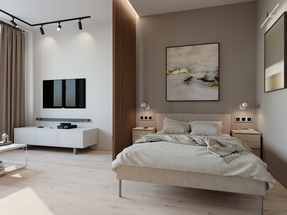 Современная городская квартира в ЭКОстиле