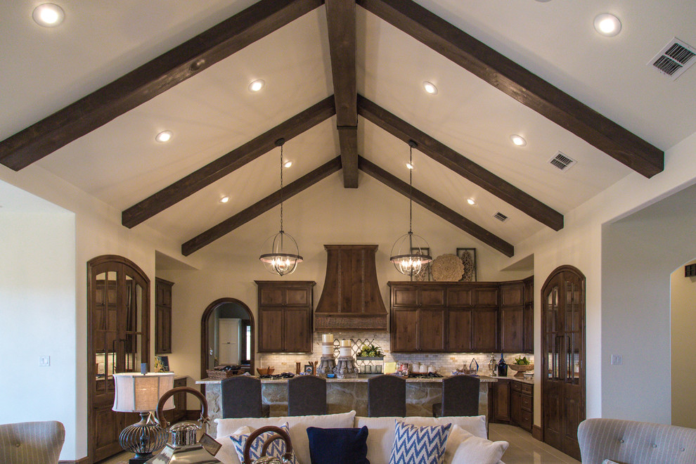 Inspiration for a transitional kitchen remodel in Austin
