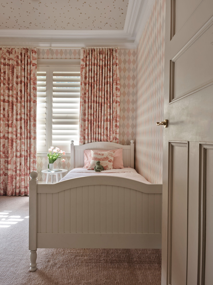 Photo of a transitional kids' room in Sydney.