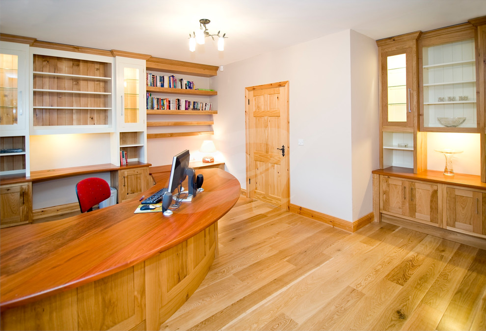Inspiration for a traditional home office in Cork.