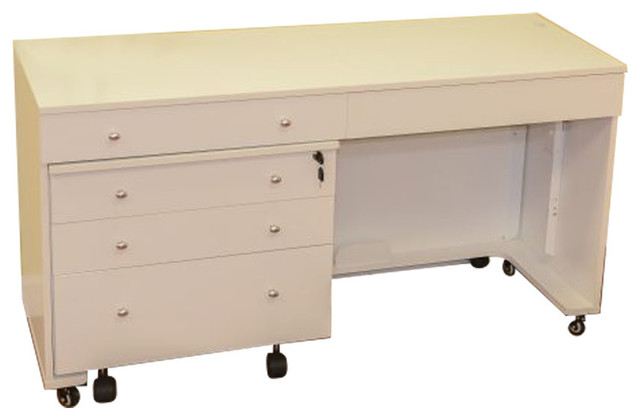 Kangaroo Kabinets And Joey Sewing Cabinet In White Ash By