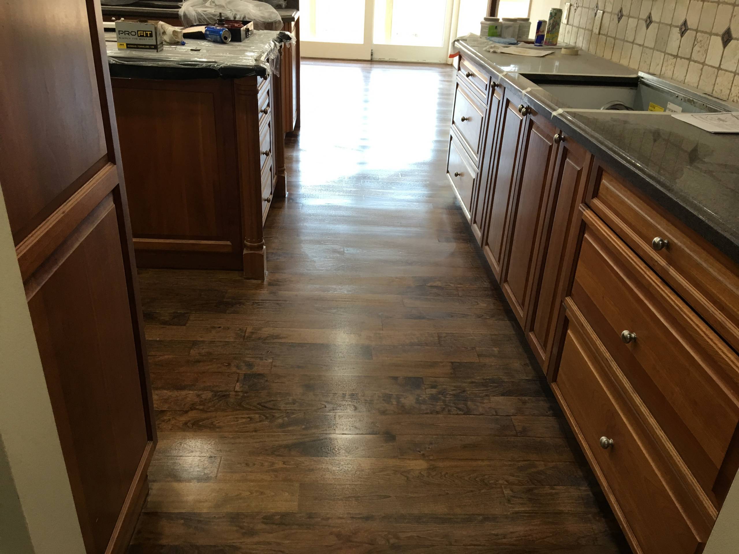 Oxbow Lake Hardwood Flooring and Windows