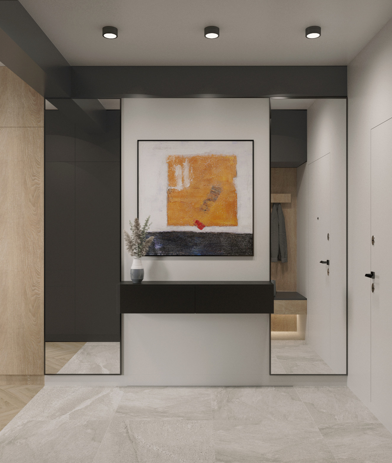 ЖК Огни. Прихожая