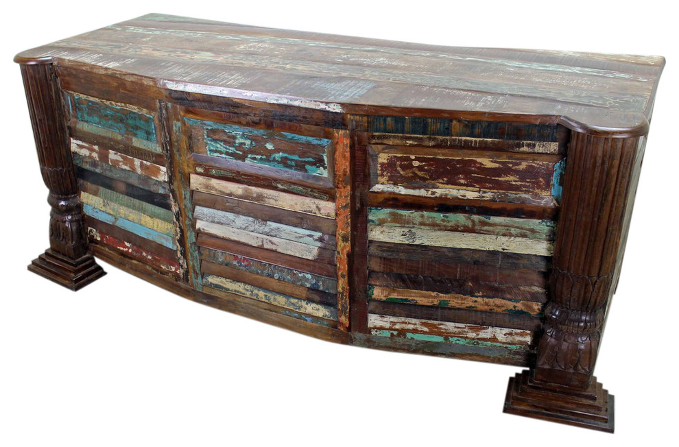 Mexicali Recycled Wood Desk