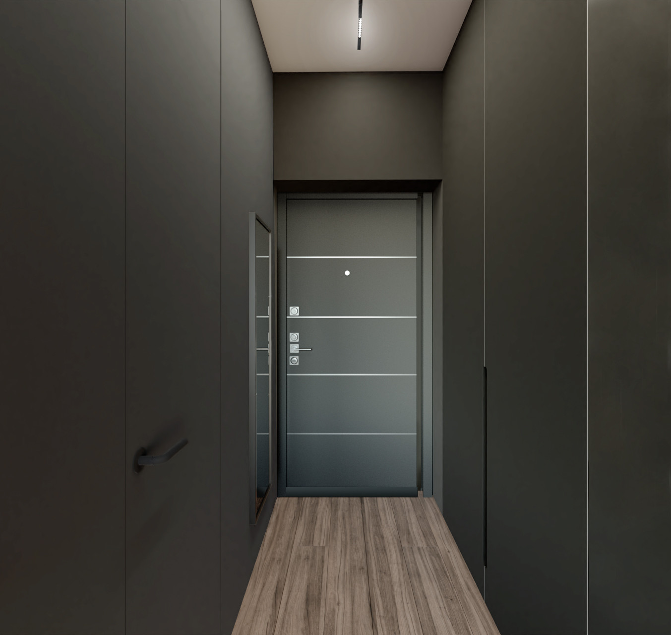 Дизайн-проект квартиры в ЖК Октябрьское поле 36 м2