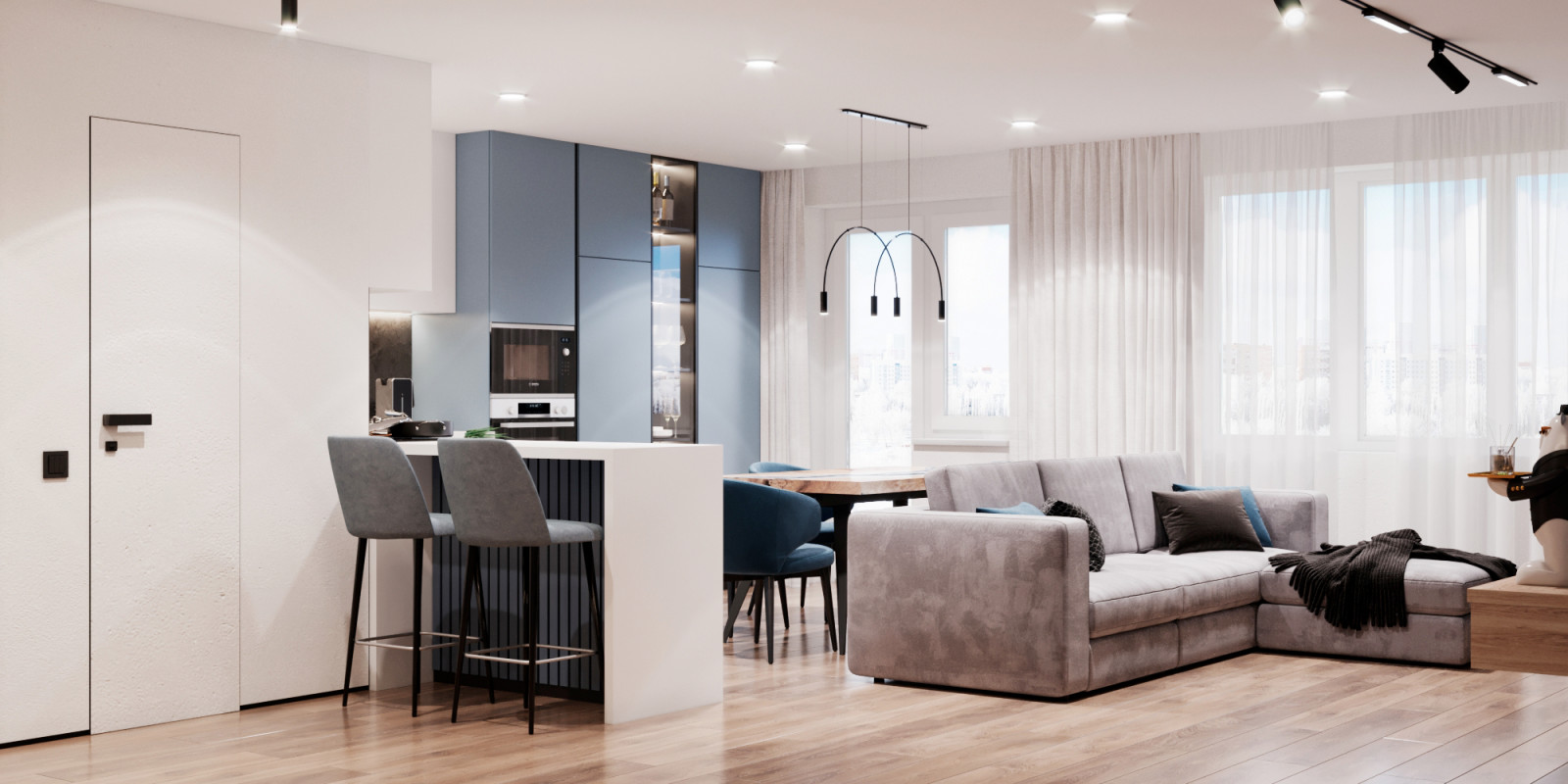 Цвет настроения синий