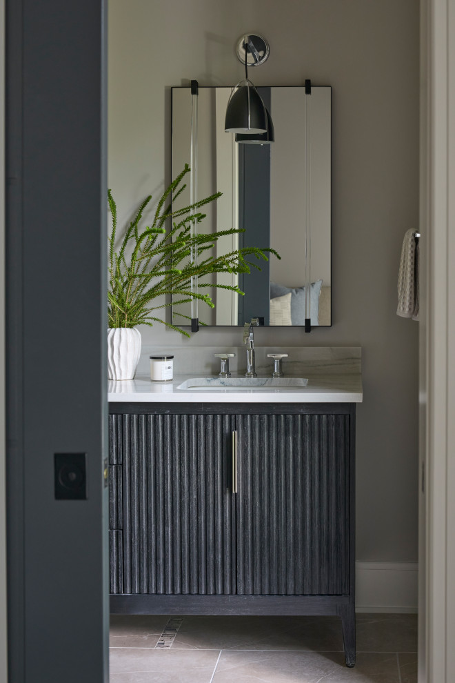 Mountain Shore Trail - Contemporary - Powder Room - Other - by MHK ...