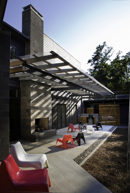 Althea Way House contemporaneo-patio