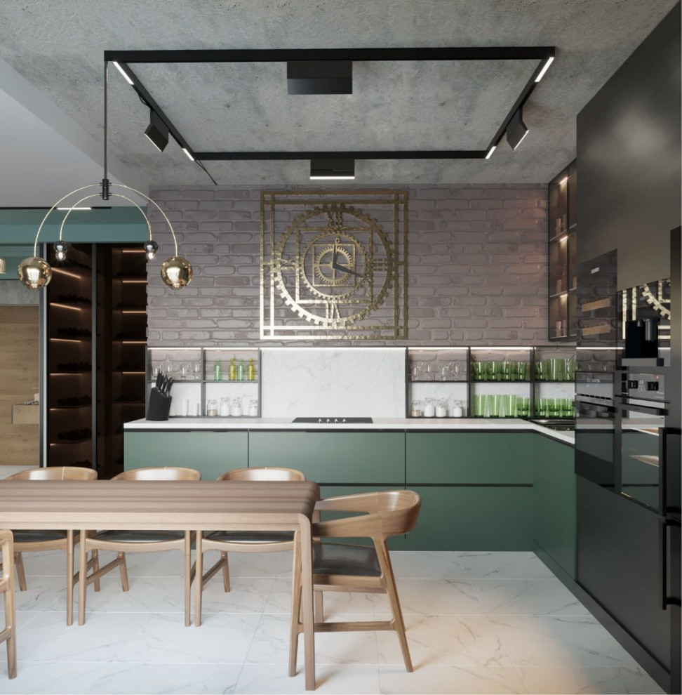 Квартира в немного смешанном Лофте.