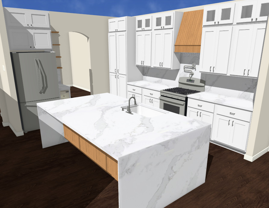 Contemporary KItchen Remodeling in Cypress