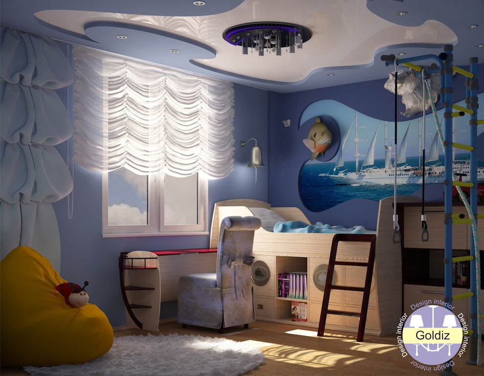 Дизайн интерьера детской комнаты