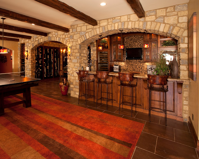 Indian Hill, Ohio Traditional Basement Cincinnati by W.V. de