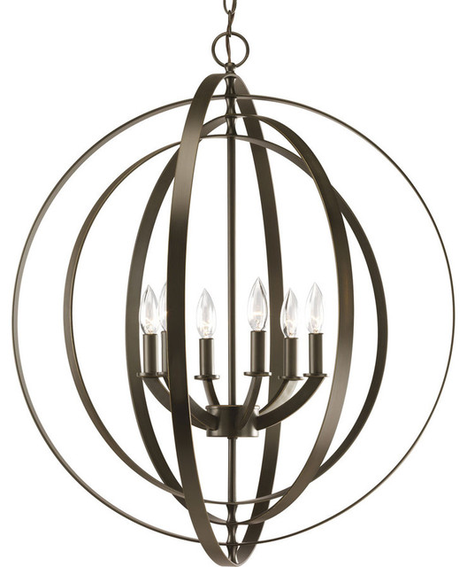 Axis 6 Light Chandelier Transitional Chandeliers By Lampsluma Axis 6 Light Chandelier Antique Bronze Transitional Chandeliers