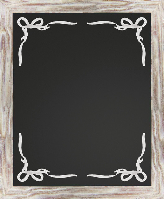 rustic bulletin boards and chalkboards