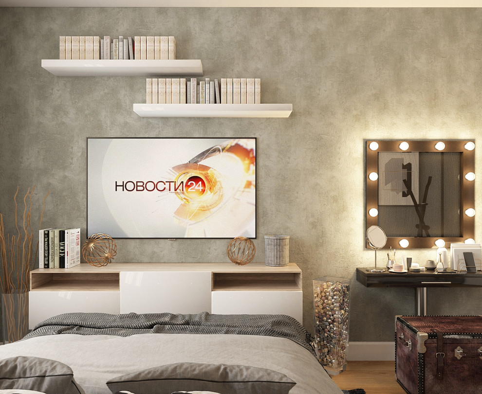 Дизайн-проект трёхкомнатной квартиры "Жемчужина Зеленограда"