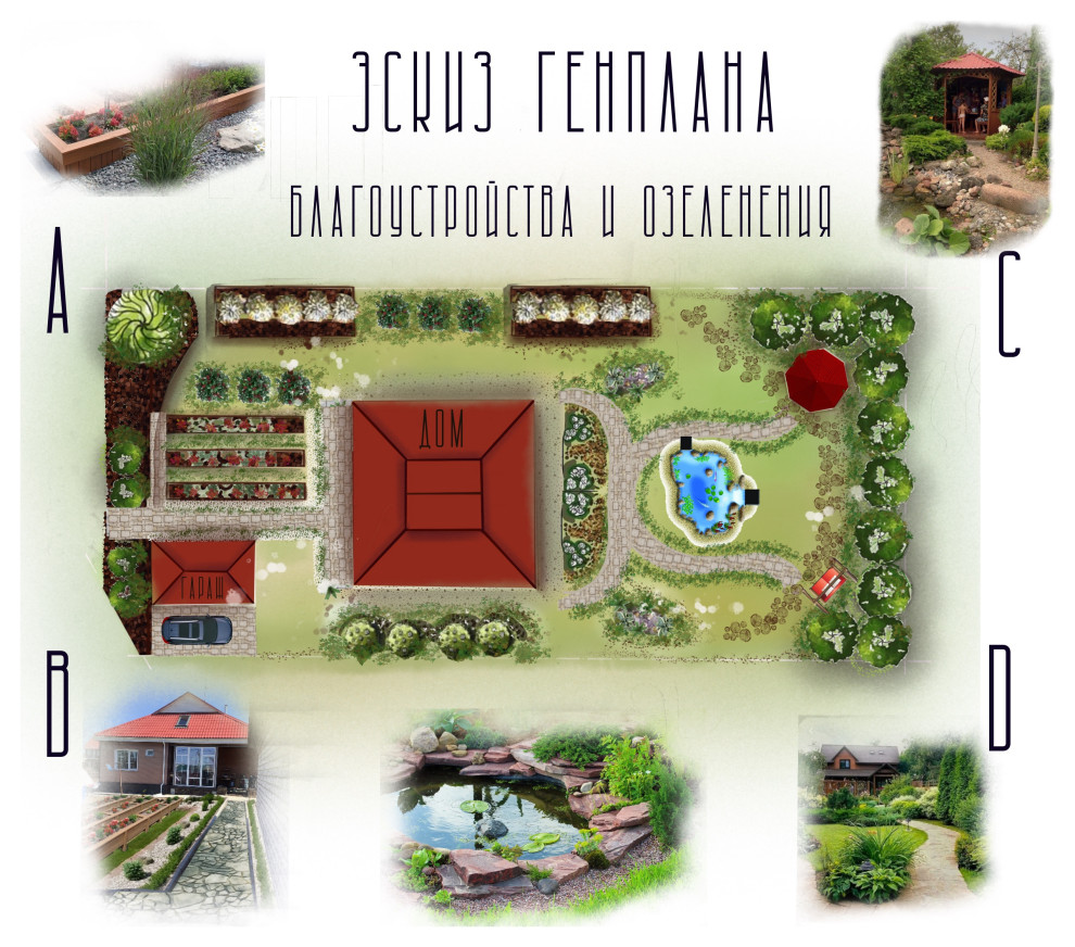 Проект благоустройства и озеленения