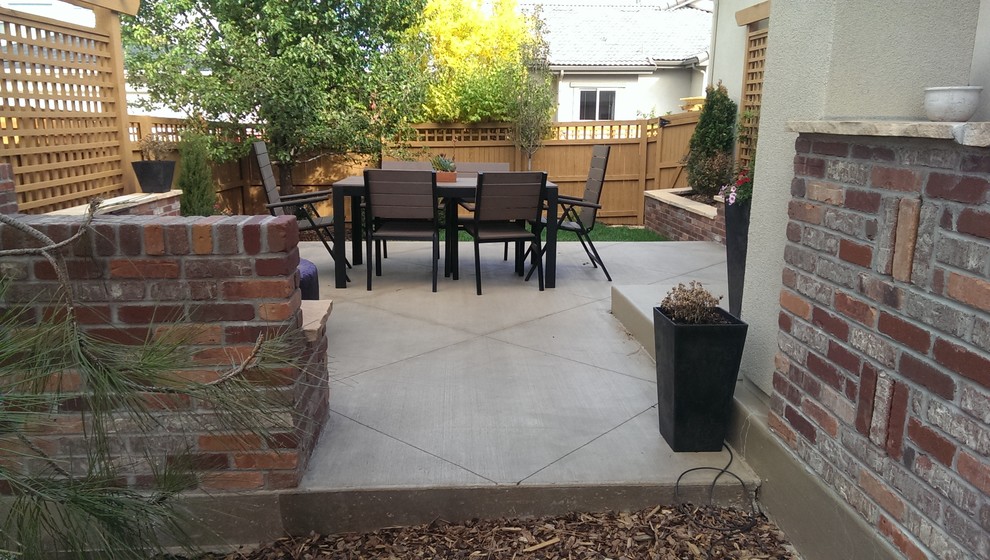 Traditional Back Yard Remodel