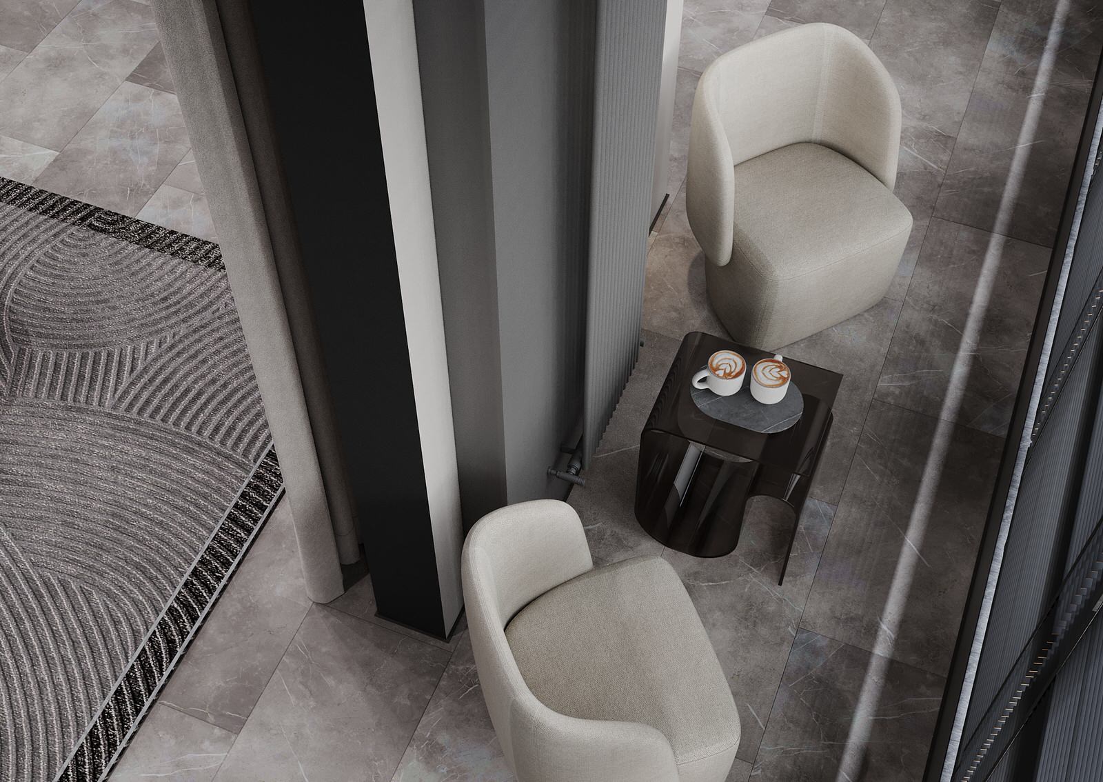 Спальня для молодой девушки ЖК "Лесопарковый", г.Челябинск