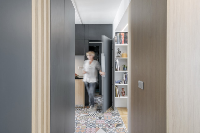 Patchwork contemporary-kitchen