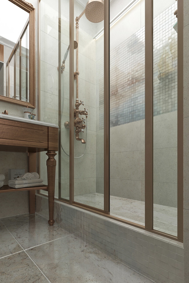 Двухярусная квартира в  Старом Петергофе