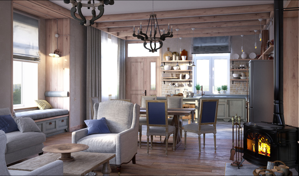 Загородный дом в колониальном стиле