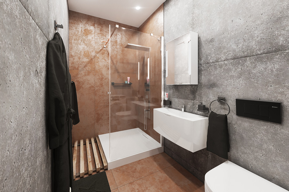 Однокомнатная квартира в стиле лофт в Ярославле.