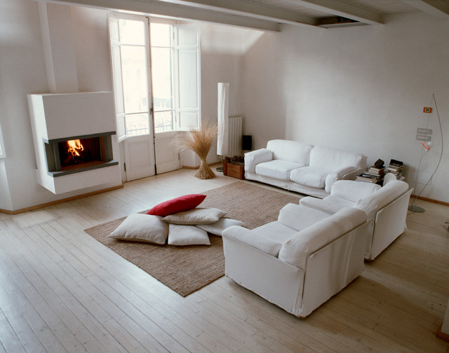 CASA BIANCA contemporary-vardagsrum