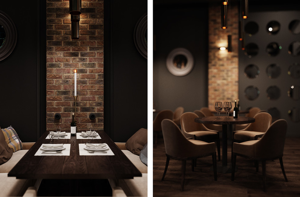 Дизайн-проект рестобара «Brighton»