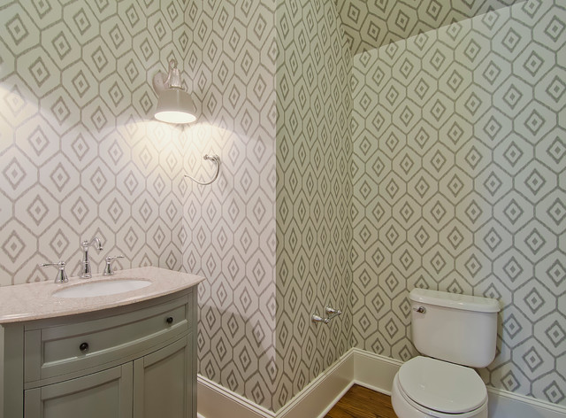 Custom Home transitional-bathroom