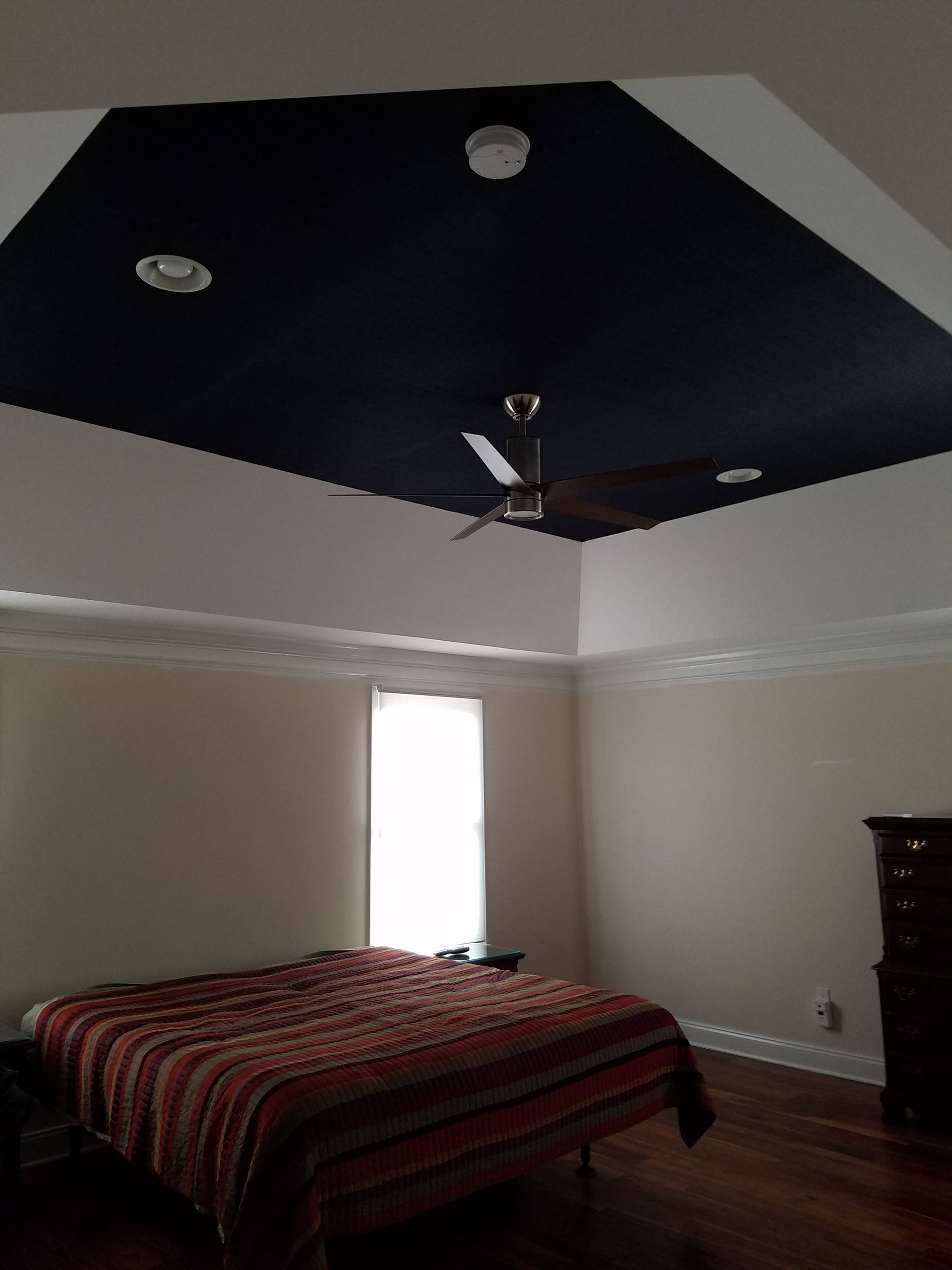 Grasscloth & Wallpaper: Master Bedroom