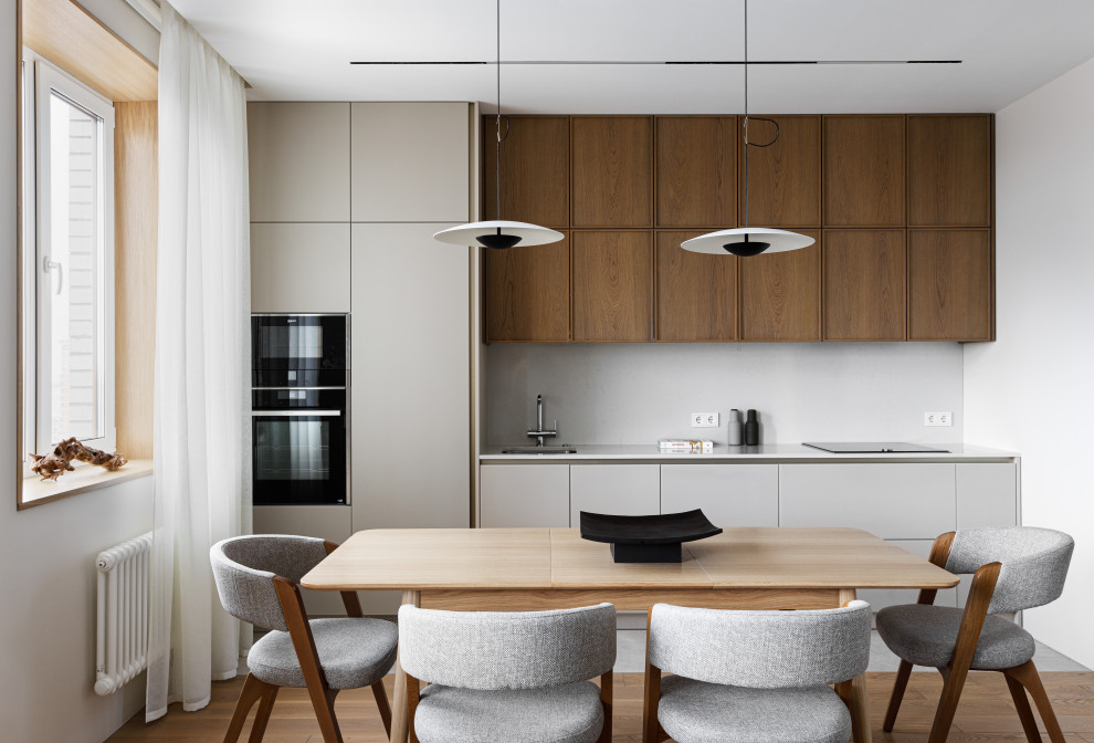 Трехкомнатная квартира в стиле джапанди