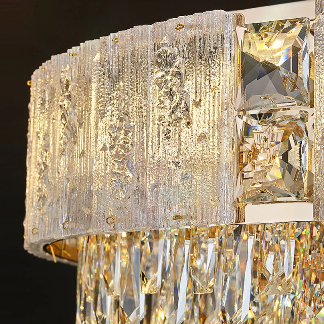 Gio Crystal Dining Room Chandelier - Contemporary - Kitchen Island ...