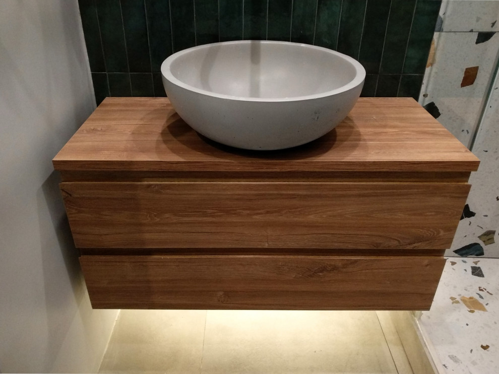 Тумба столешница под раковину в ванной