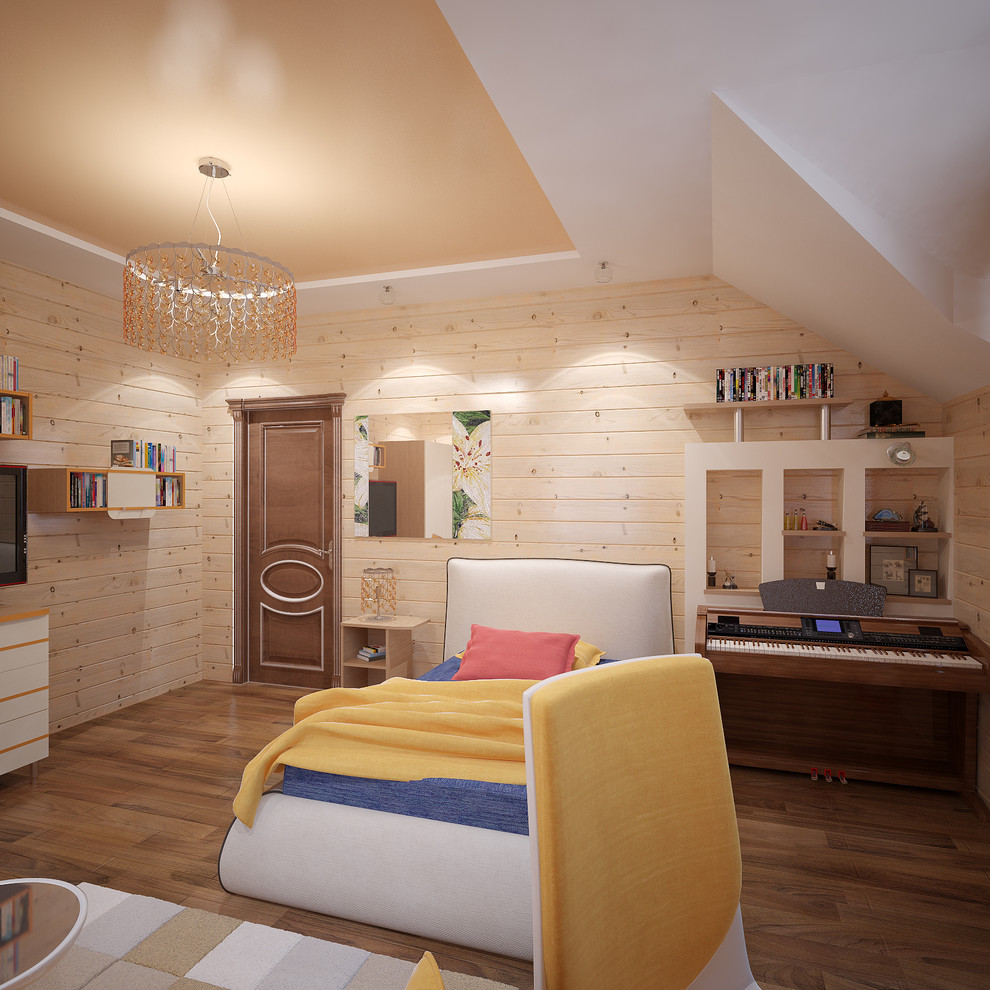 Дом деревянный из клеенного бруса