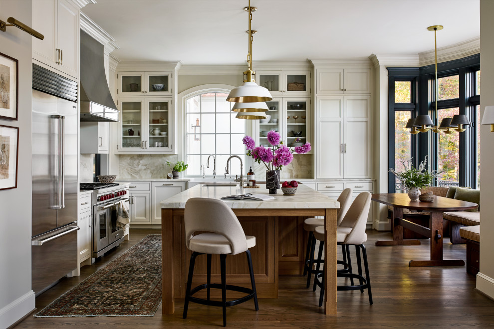 Inglecress Colonial - Traditional - Kitchen - DC Metro - by Storie ...