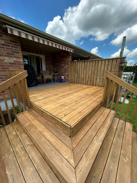 Deck Stain terrace