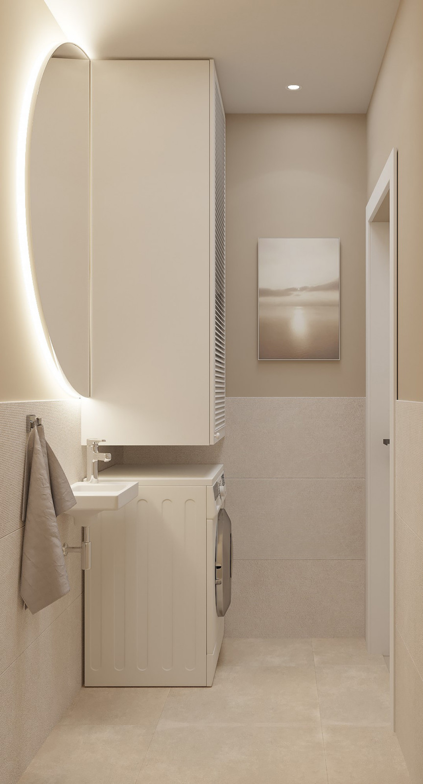 Проект квартиры в ЖК "Нагатино Айленд"