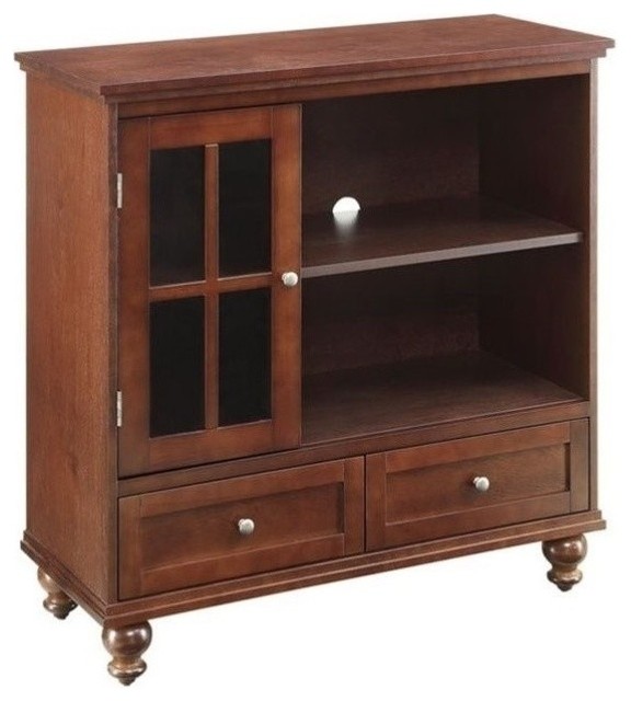 Convenience Concepts Tahoe Highboy Tv Stand In Espresso Convenience Concepts Tahoe Highboy Tv Stand In Espresso