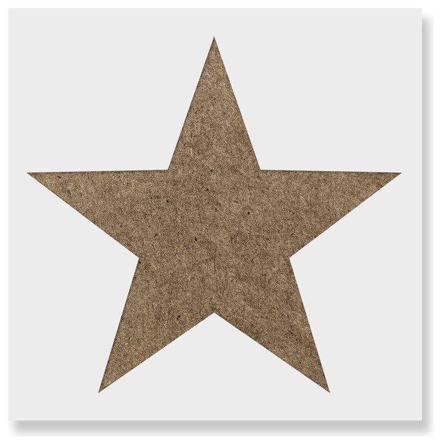 Star Stencil for DIY Projects - Contemporary - Wall Stencils - by