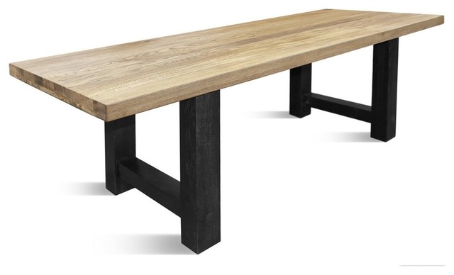 CASTLE Line LA Solid Wood Dining Table - Industrial - Dining Tables - by  Maxima House | Houzz