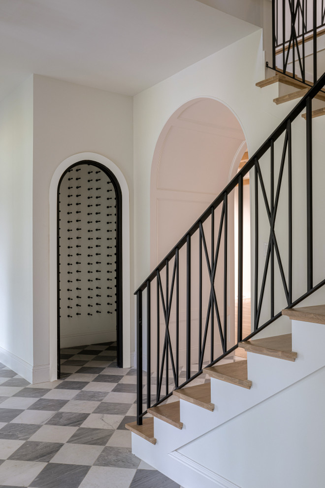 Staircase - modern staircase idea in Dallas
